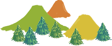 山のイラスト